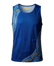 ERNA MENS PLAYING SINGLET Front